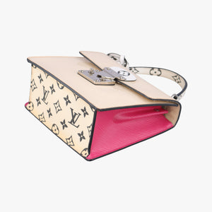 Pre-owned Louis Vuitton Spring Street PM Creme×Rose Vernis M90454 shoulderbag | stylenewstar