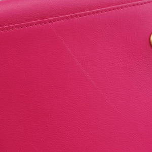 Pre-owned Yves Saint Laurent Y Ligne Petit Cabas Rose Leather 311210 shoulderbag | stylenewstar