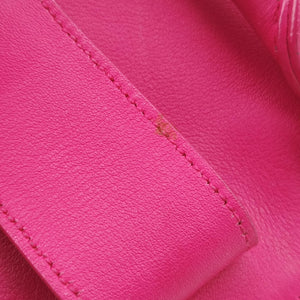 Pre-owned Yves Saint Laurent Y Ligne Petit Cabas Rose Leather 311210 shoulderbag | stylenewstar