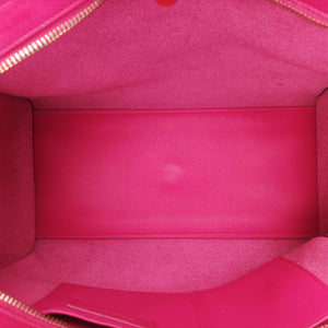 Pre-owned Yves Saint Laurent Y Ligne Petit Cabas Rose Leather 311210 shoulderbag | stylenewstar