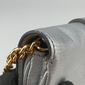 Pre-owned Miu Miu Miu Lady Silver Leather shoulderbag | stylenewstar