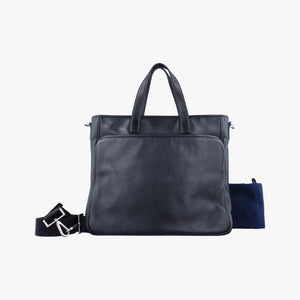 Vintage Prada triangle logo plate Black leather 2VG033 shoulderbag | stylenewstar