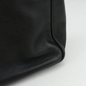 Vintage Prada triangle logo plate Black leather 2VG033 shoulderbag | stylenewstar