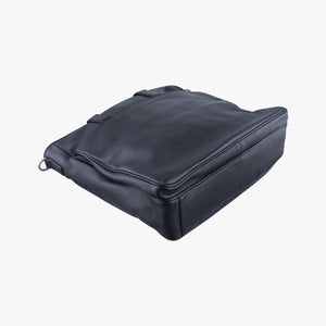 Vintage Prada triangle logo plate Black leather 2VG033 shoulderbag | stylenewstar