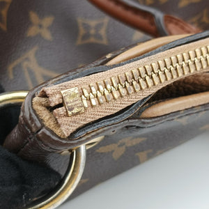 Pre-owned Louis Vuitton Pallas Havane Monogram Canvas shoulderbag | stylenewstar