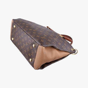 Pre-owned Louis Vuitton Pallas Havane Monogram Canvas shoulderbag | stylenewstar