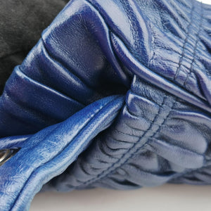 Pre-owned Prada Nappa Gaufre Sound Lock Blue nappa leather BT0939 shoulderbag | stylenewstar