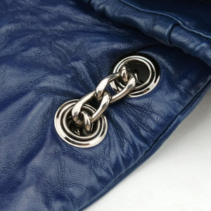 Pre-owned Prada Nappa Gaufre Sound Lock Blue nappa leather BT0939 shoulderbag | stylenewstar