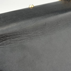 Secondhand Gucci Padlock Black Leather 432182 shoulderbag | stylenewstar