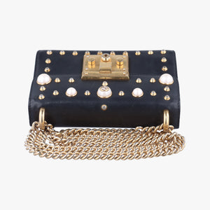 Secondhand Gucci Padlock Black Leather 432182 shoulderbag | stylenewstar