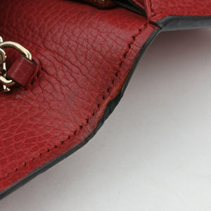 Secondhand Gucci Interlocking G Red Leather 510314 shoulderbag | stylenewstar