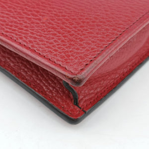 Secondhand Gucci Interlocking G Red Leather 510314 shoulderbag | stylenewstar