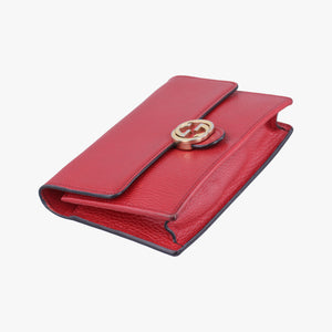 Secondhand Gucci Interlocking G Red Leather 510314 shoulderbag | stylenewstar