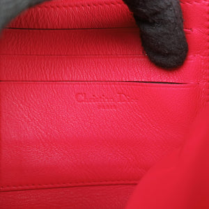 Secondhand Christian Dior Miss Dior Cannage New Lock Red lambskin shoulderbag | stylenewstar