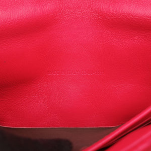 Secondhand Christian Dior Miss Dior Cannage New Lock Red lambskin shoulderbag | stylenewstar