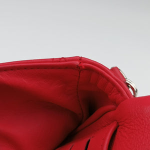 Secondhand Christian Dior Miss Dior Cannage New Lock Red lambskin shoulderbag | stylenewstar