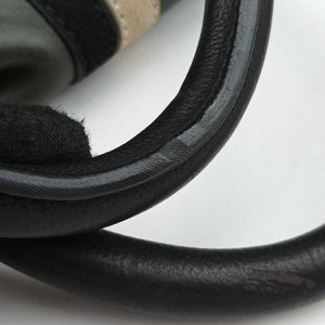 Pre-owned Celine Boston Racer Bowling Black x Brown leather handbag | stylenewstar