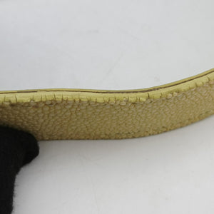 Pre-owned Balenciaga Le Dix Cartable Yellow Leather shoulderbag | stylenewstar