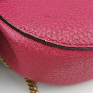 Pre-owned Chloe DREW Pink Leather shoulderbag | stylenewstar