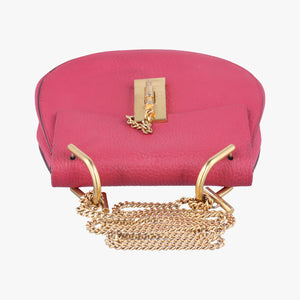 Pre-owned Chloe DREW Pink Leather shoulderbag | stylenewstar