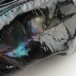 Pre-owned Gucci Icon Bit Black Patent 228584 shoulderbag | stylenewstar