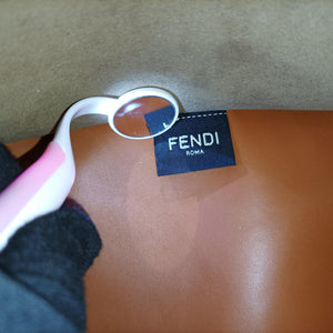 Secondhand Fendi Sunshine Brown Leather 8BH372 handbag | stylenewstar