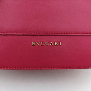 Pre-owned Bvlgari Divas' Dream Rose leather shoulderbag | stylenewstar