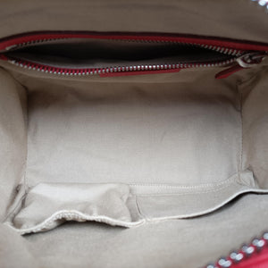 Pre-owned Givenchy Antigonamini Red leather shoulderbag | stylenewstar