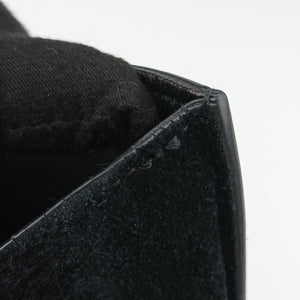 Pre-owned Yves Saint Laurent Kate Star Black Suede 471286 shoulderbag | stylenewstar