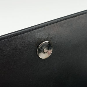 Pre-owned Yves Saint Laurent Kate Star Black Suede 471286 shoulderbag | stylenewstar