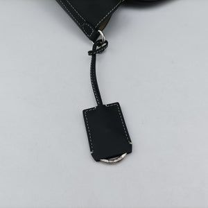 Pre-owned Burberry Soft Pocket Tote Black leather shoulderbag | stylenewstar