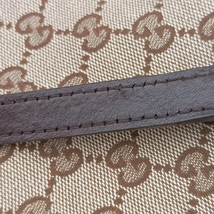 Vintage Gucci GG Supreme Brown canvas×leather 247236 shoulderbag | stylenewstar