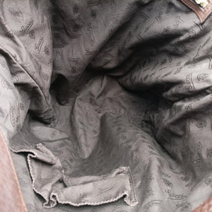 Vintage Gucci GG Supreme Brown canvas×leather 247236 shoulderbag | stylenewstar