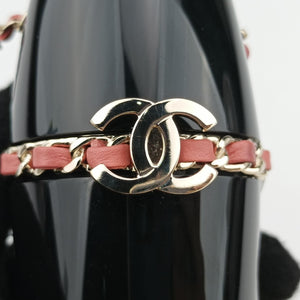 Pre-owned Chanel Coco Mark Lucite Lipstick Case On Chain Black plastic shoulderbag | stylenewstar