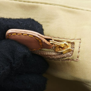 Pre-owned Christian Dior Marispearl Navy denim shoulderbag | stylenewstar