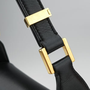 Secondhand Valentino VLogo Black Leather shoulderbag | stylenewstar