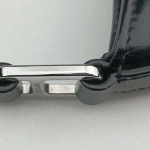 Pre-owned Prada Cleo Black brushed leather 1BC499 shoulderbag | stylenewstar