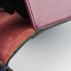 Pre-owned Bvlgari Serpenti Scaglie Blue leather shoulderbag | stylenewstar