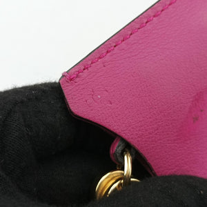 Pre-owned Gucci Padlock beige×red×pink PVC coated canvas 409487 shoulderbag | stylenewstar