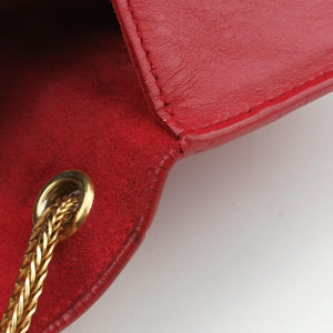 Pre-owned Yves Saint Laurent KATE Red Leather 326076 shoulderbag | stylenewstar