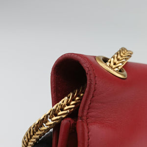 Pre-owned Yves Saint Laurent KATE Red Leather 326076 shoulderbag | stylenewstar