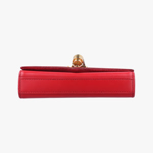 Pre-owned Yves Saint Laurent KATE Red Leather 326076 shoulderbag | stylenewstar