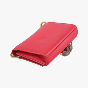 Pre-owned Yves Saint Laurent KATE Red Leather 326076 shoulderbag | stylenewstar