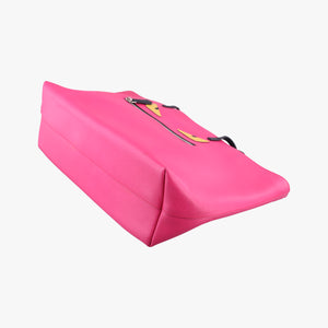 Pre-owned Fendi monster tote Pink Leather 8BH185 shoulderbag | stylenewstar