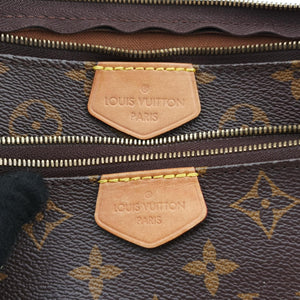 Vintage Louis Vuitton MULTI POCHETTE ACCESSOIRES MARRON×ROSE CLAIRE Monogram Canvas M44840 shoulderbag | stylenewstar