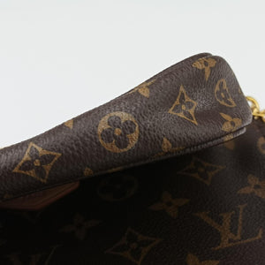 Vintage Louis Vuitton MULTI POCHETTE ACCESSOIRES MARRON×ROSE CLAIRE Monogram Canvas M44840 shoulderbag | stylenewstar