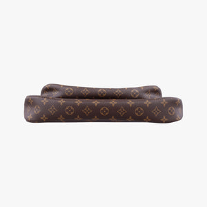 Vintage Louis Vuitton MULTI POCHETTE ACCESSOIRES MARRON×ROSE CLAIRE Monogram Canvas M44840 shoulderbag | stylenewstar