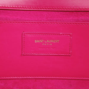 Pre-owned Yves Saint Laurent KATE Rose Leather 354119 shoulderbag | stylenewstar