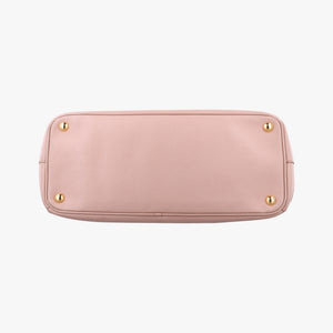 Pre-owned Prada Galleria Pink SAFFIANO Leather BN1874 shoulderbag | stylenewstar