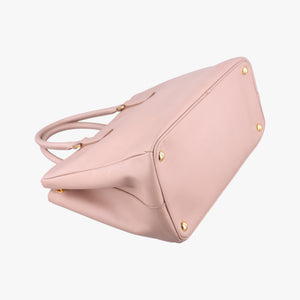 Pre-owned Prada Galleria Pink SAFFIANO Leather BN1874 shoulderbag | stylenewstar